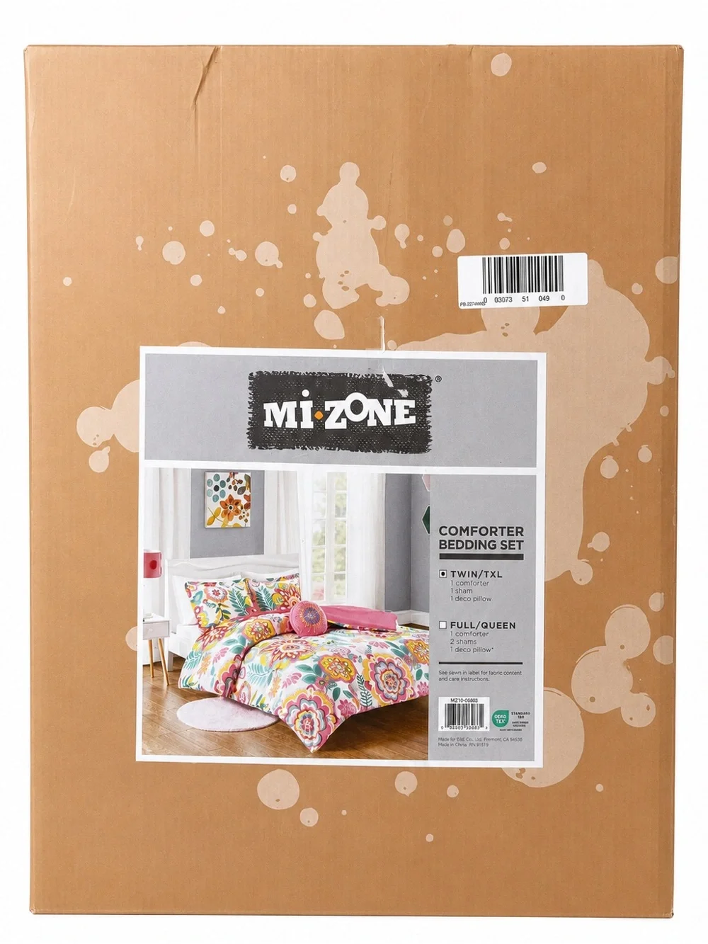 Mi Zone Floral Twin/Twin XL Comforter Set New